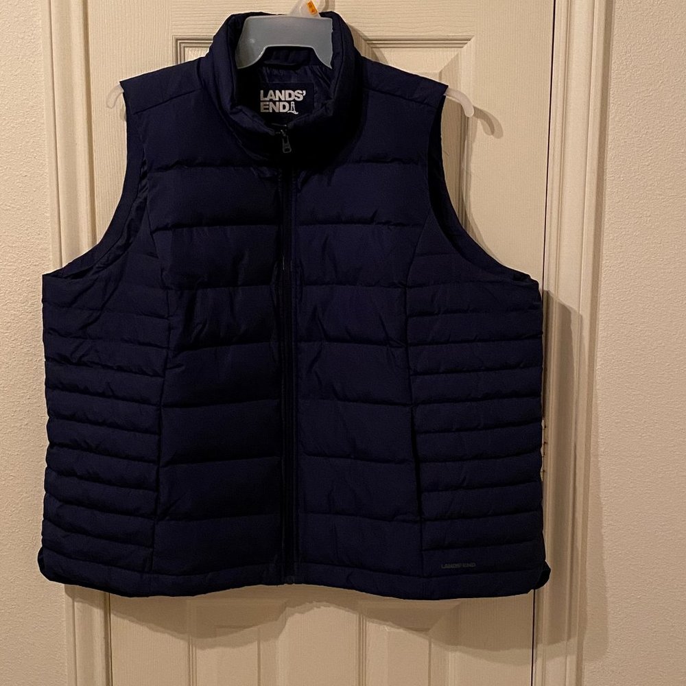 Puffy Vest- Lands End 2x